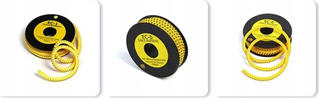 Segnafili Numero 7 per Cavi Elettrici EC-0 1.5-2.5mm - Set 100 pz - 5