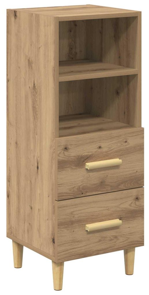Sideboard Artisan-Eiche 34 x 34,5 x 90 cm Holzwerkstoff