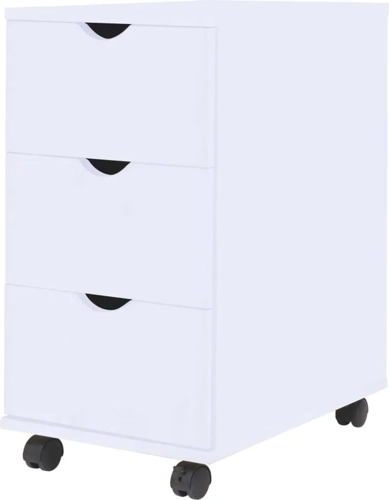 Meuble à tiroirs Blanc 33x45x60 cm The Living Store pour votre maison