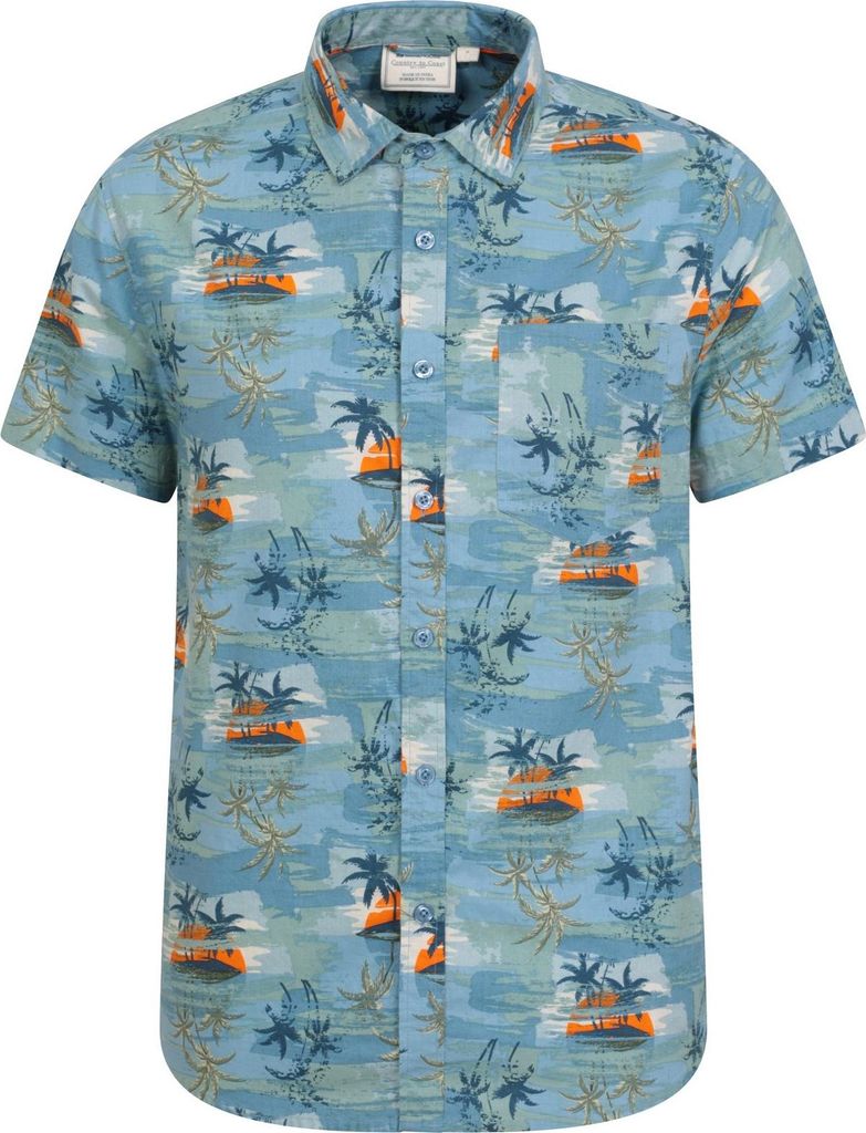 Mountain Warehouse - Hemd für Herren MW3060 (XL) (Leuchtend Blau)