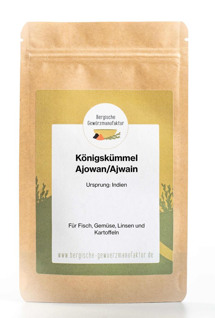 Ajowan / Ajwain / Königskümmel ganz aus Indien. 100 Gramm Produktbild 