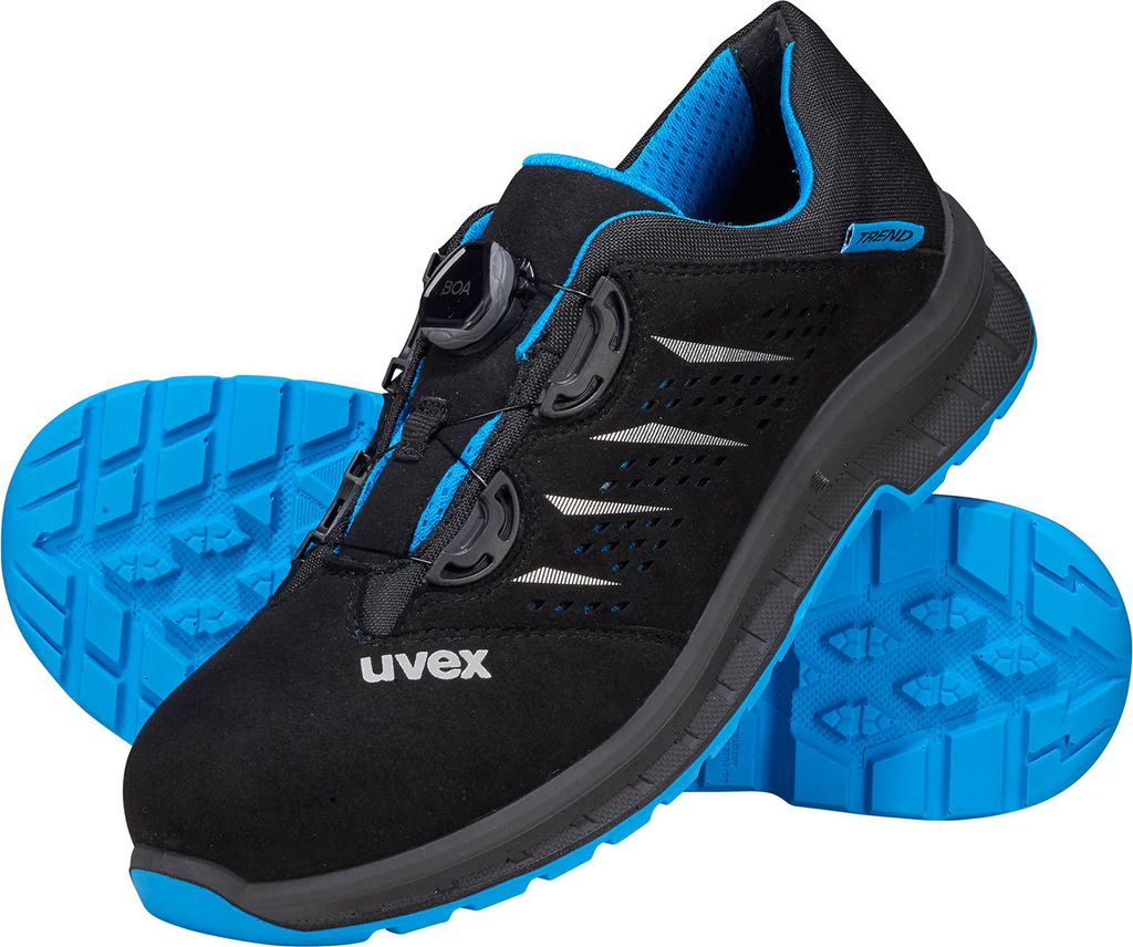uvex 2 trend Halbschuhe S1P blau, schwarz Weite 11 Gr. 44 Produktbild 2