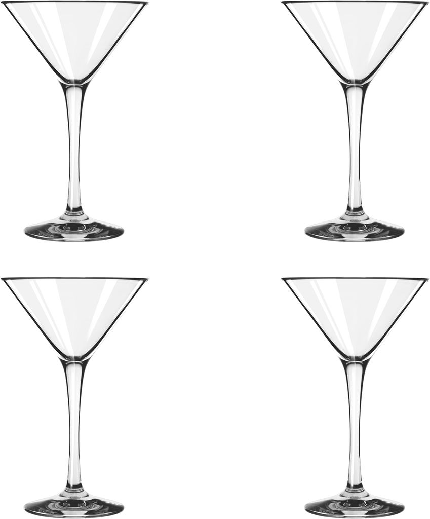Martinigläser mit Sardellengeschmack, 25 cl – 4er-Set Produktbild 