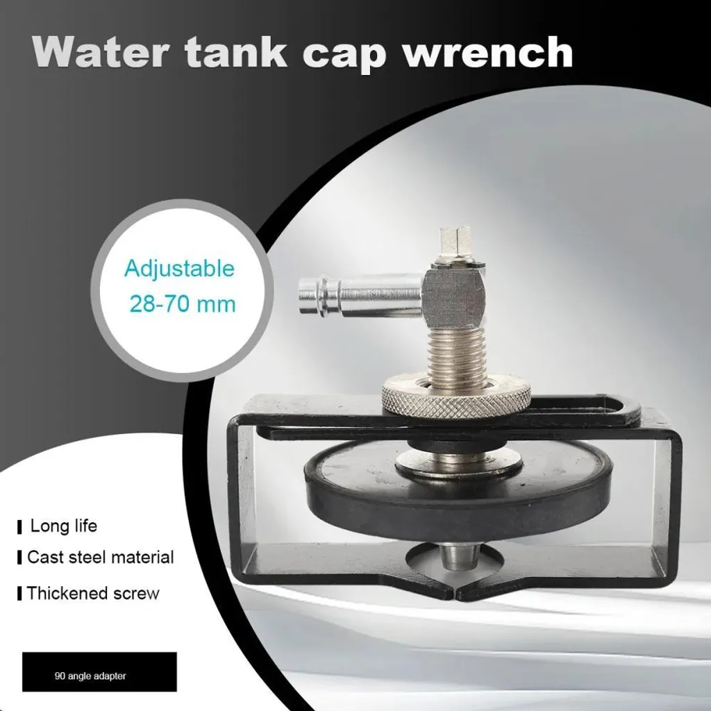 Chiave Tappo Serbatoio Regolabile Lega QPJ-WWHTJ-025 per Auto e Camper - 10