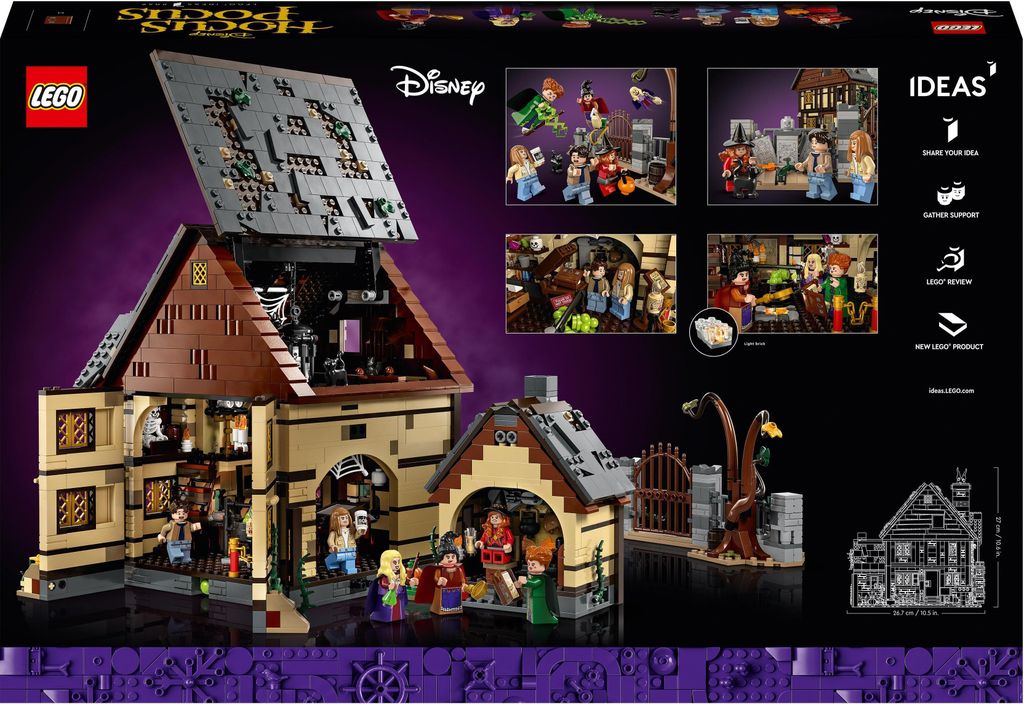 LEGO Ideas Hocus Pocus: Das Hexenhaus der Produktbild 8