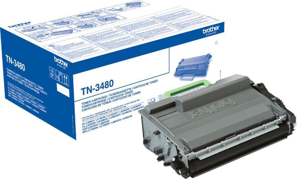 Brother TN-3480 toner nero Immagine del prodotto 