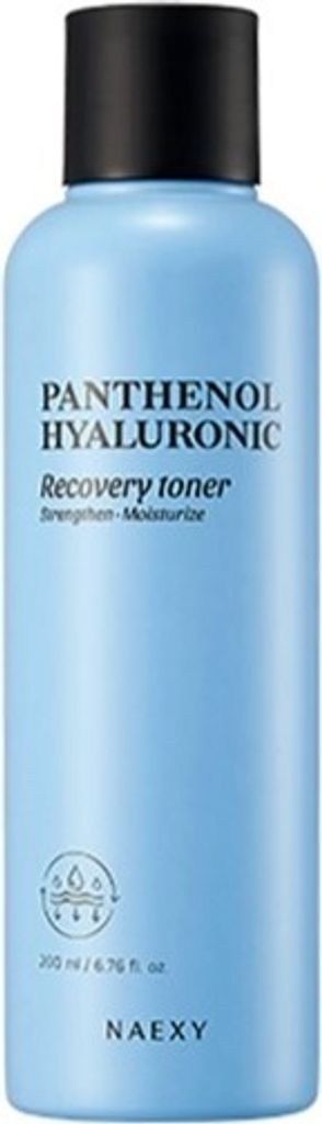 Naexy Panthenol Hyaluronic Recovery Toner Silnie nawilżający tonik do twarzy, 200 ml