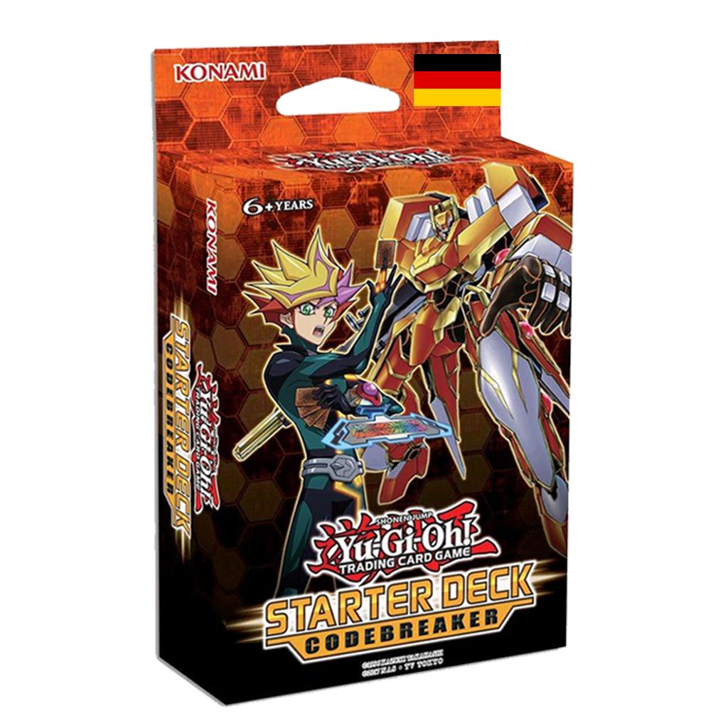 Yu-Gi-Oh! Starter Deck - 2018 Codebreaker - 1 Box - DE Zdjęcie produktu 