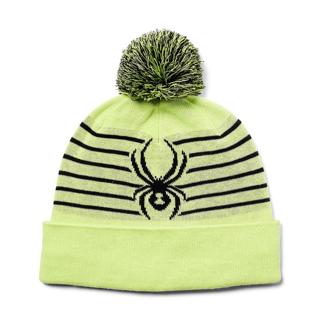 Spyder Icebox Mütze für Kinder - Grösse XS/S - Farbe lime ice