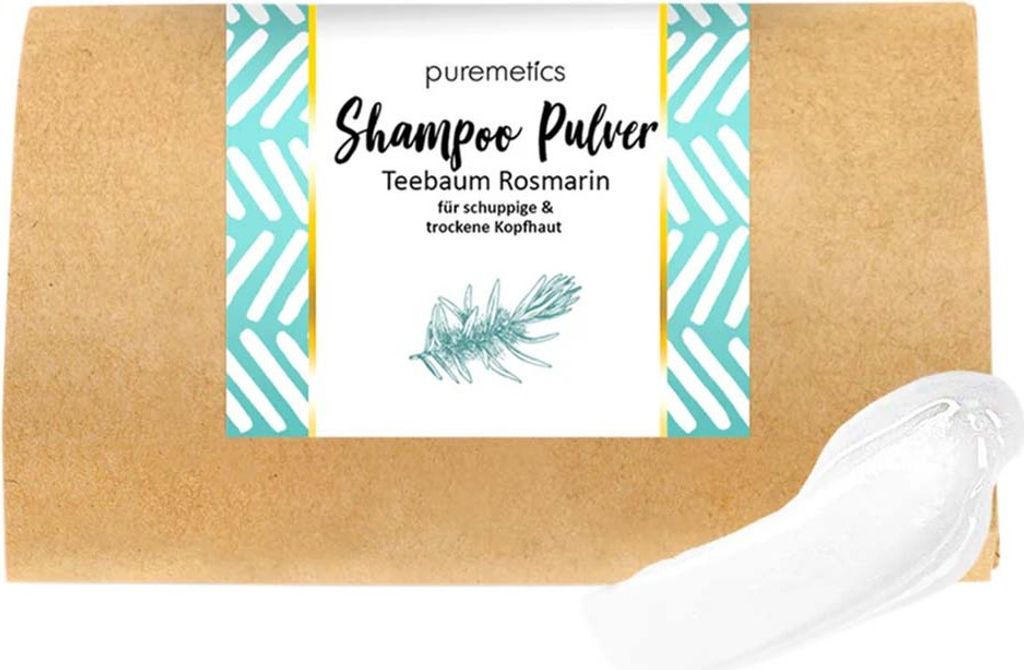 Shampoo Pulver - Teebaum Rosmarin 50g