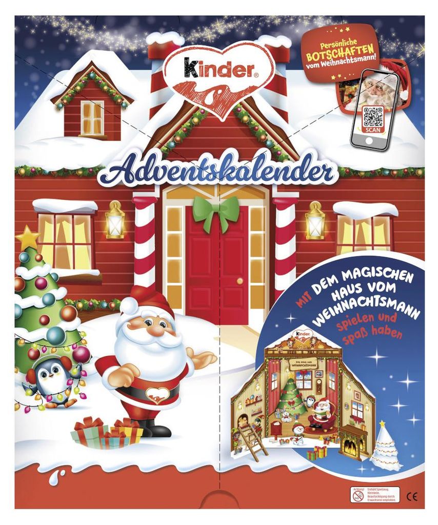Ferrero Kinder Mix, opakowanie świąteczne "Nordpol", Zdjęcie produktu 