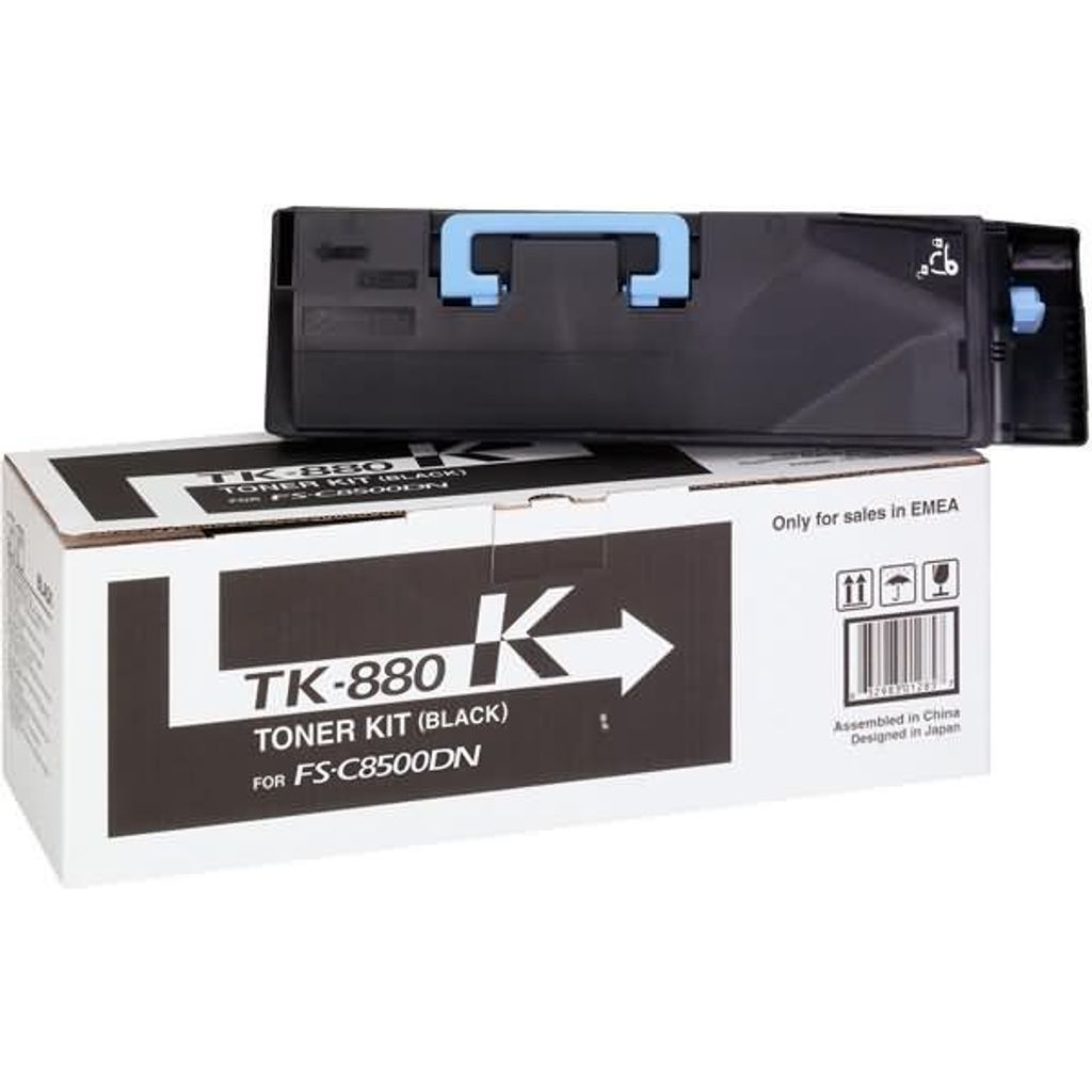 KYOCERA TK-880K, 25000 Seiten, Schwarz, 1 Stück(e) Produktbild 
