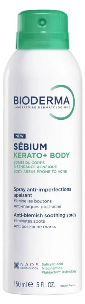 BIODERMA Sebium Kerato + Body Spray, 150 ml Spray Image du produit 