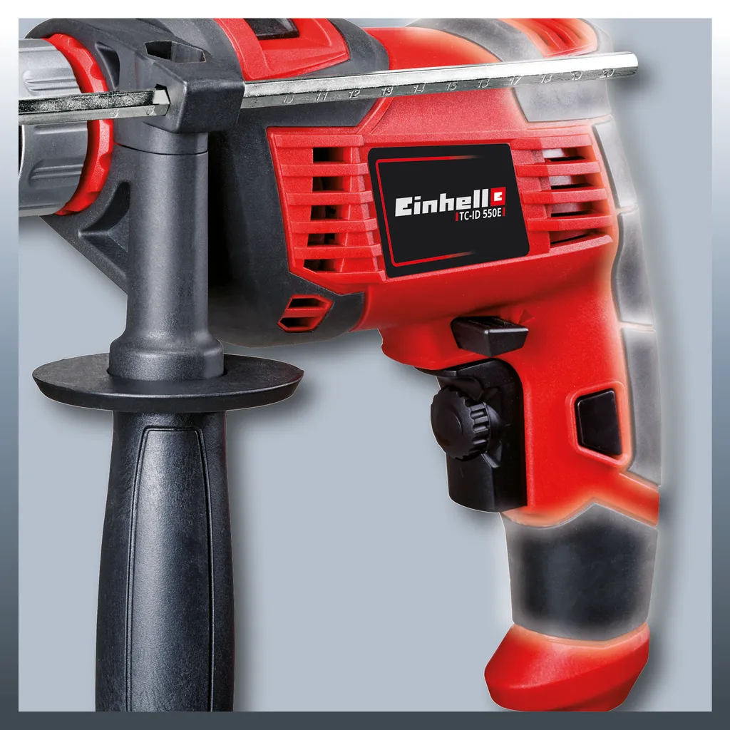 Perceuse à percussion Einhell TC-ID 550 E 550W - Mandrin 13mm 4258621 - 11