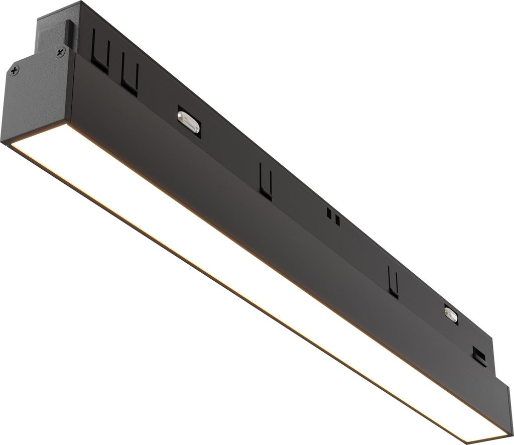 Moderne Langfeldleuchte für Einphasen-Schienensystem UNITY Basis aus Aluminium 12W für Küche, Schlafzimmer, Wohnzimmer, Esszimmer, Lobby
