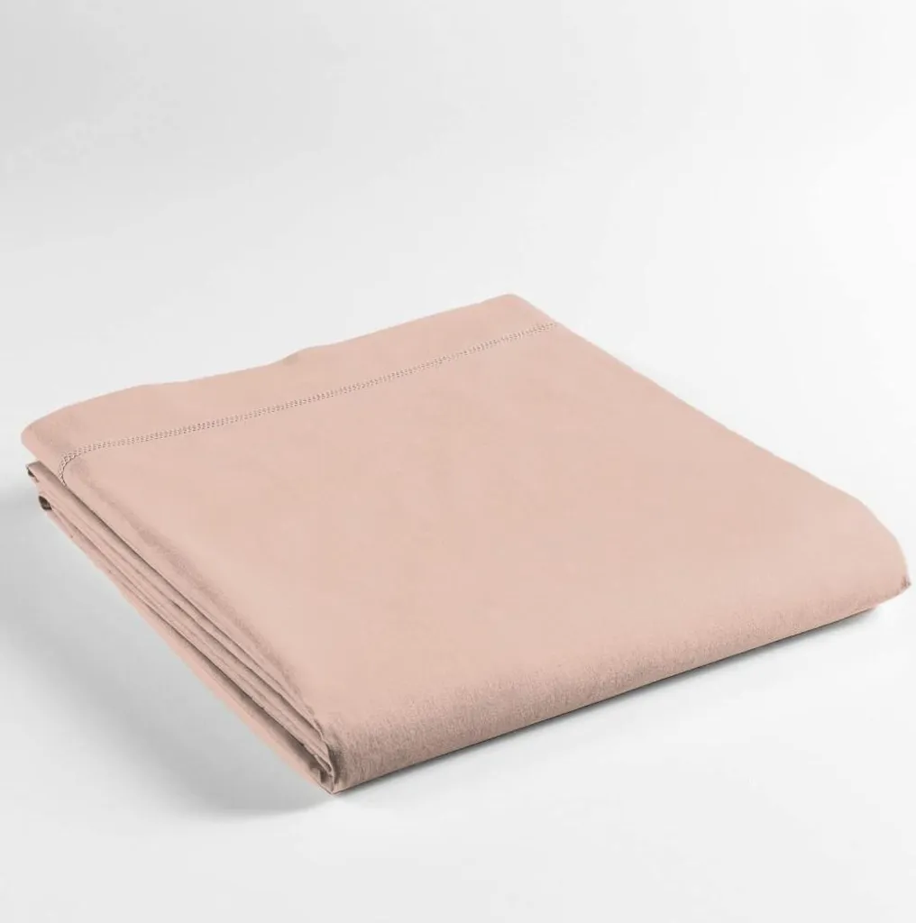 Lenzuolo piatto - Douceur d'Intérieur - LINA - Cotone - Rosa