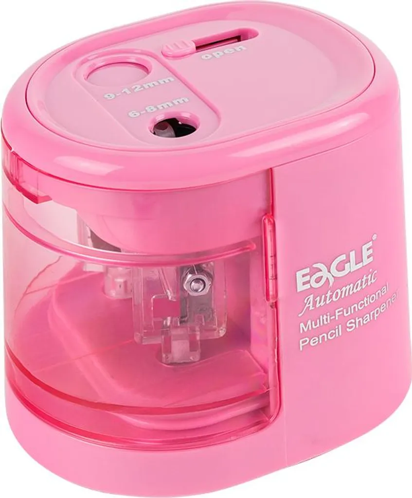 Idee Regalo: Temperamatite Elettrico Eagle Rosa EG-5161USB | Glamour e Utile