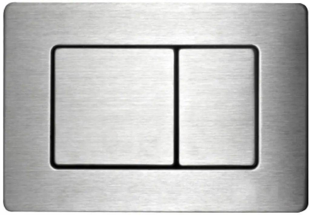 Plaque de déclenchement Fenixt Button 03 inox - Compatible Geberit UP300/320