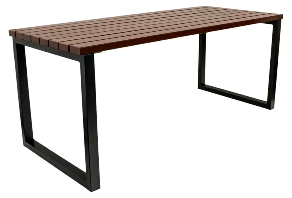 Gartentisch wetterfest aus Holz für Garten, Terrasse und Balkon