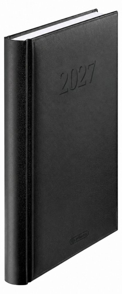 Agenda Herlitz Cheftimer, format A5, couleur noire, année Image du produit 