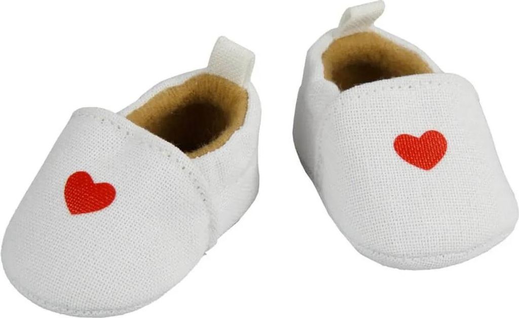 Heless Puppen-Slipper mit Herz, Gr. 30-34 cm Produktbild 