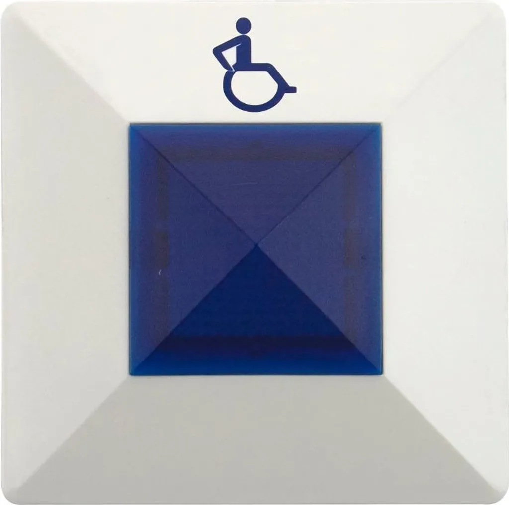 Alarme d'appel d'urgence pour WC handicapé avec signal sonore et lumineux