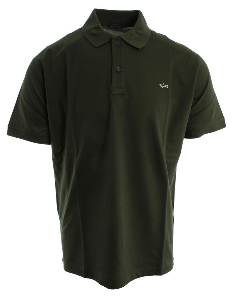 Paul&Shark 99311001-089 Herren-Poloshirt in Grün für Alltag Produktbild 