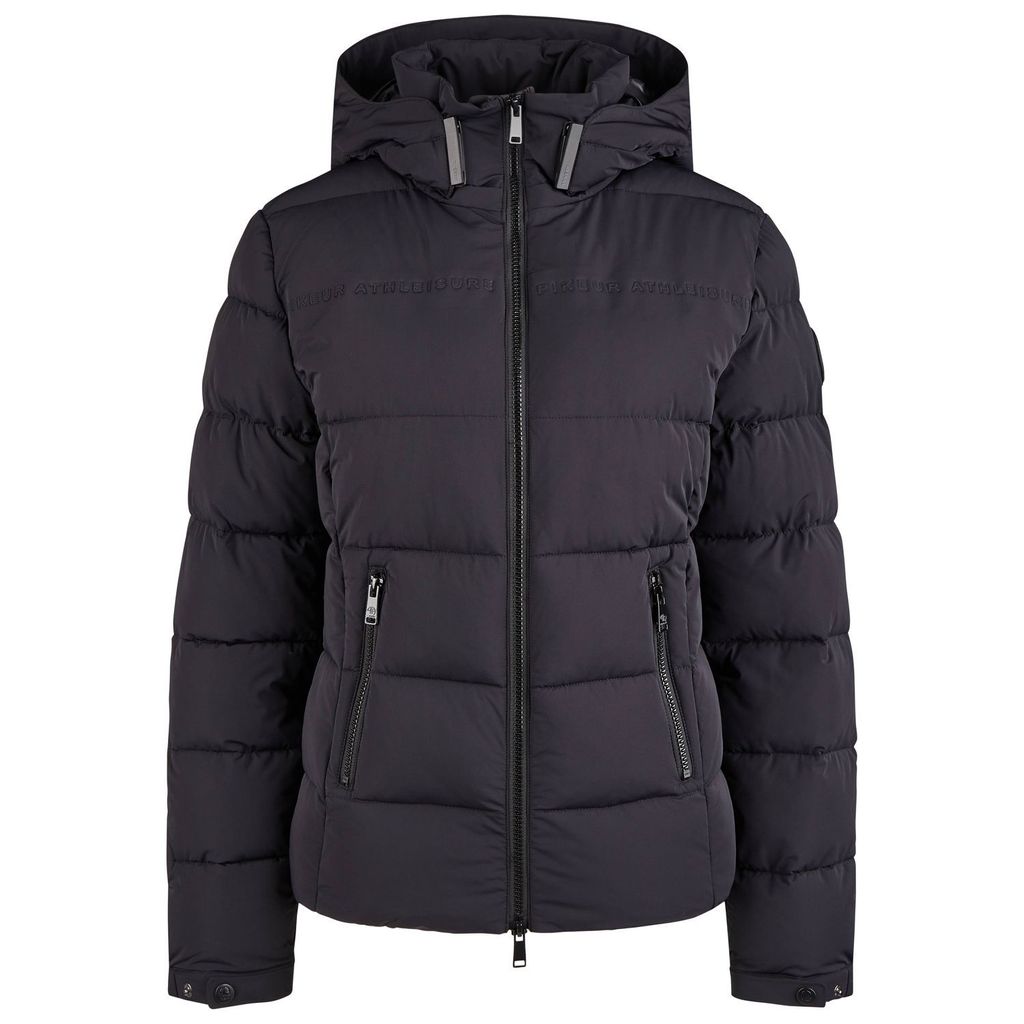 PIKEUR Quilt-Jacket ATHLEISURE, Steppjacke mit abnehmbarer Kapuze Größe - 42 Farbe - navy