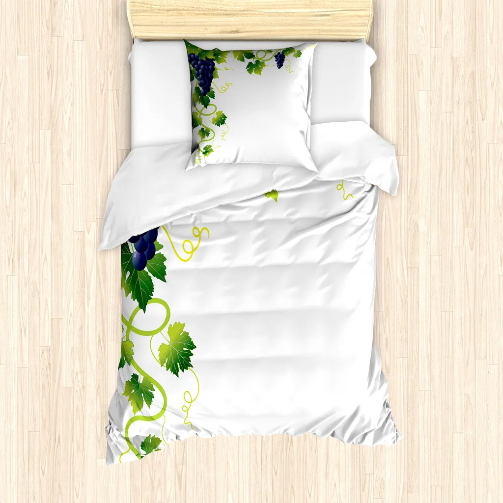 Housse de couette anti-acariens 135x200 contre les allergies nocturnes