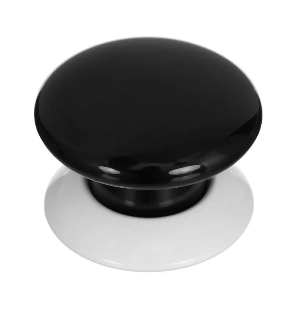 Bouton de commande Z-Wave Fibaro Button multifonction coloris noir bleu