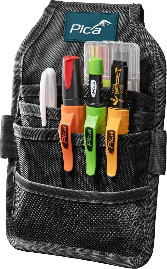 Pica Master-Belt 20 Years Edition : Sacoche Ceinture Marqueur Trous Profonds