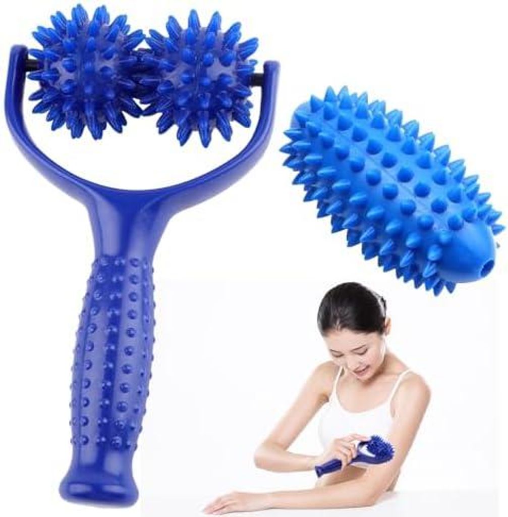 2Massageroller Mit Griff,Auswechselbare Massage Roller mit Produktbild 