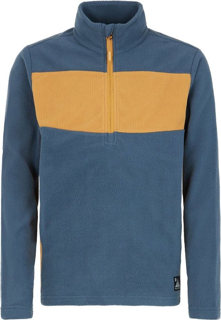 Protest Marnix Halbreißverschluss-langarm-t-shirt Blau 176 cm Junge Blau 176 cm