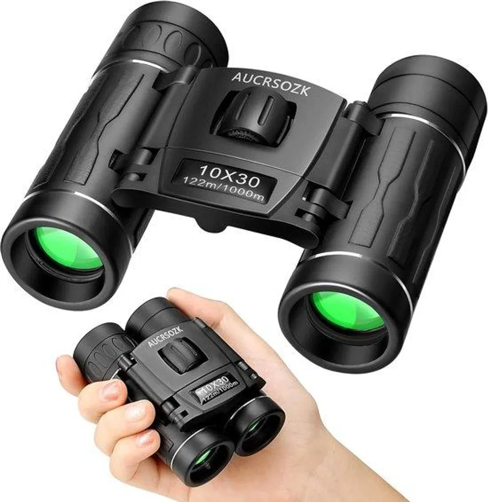 Jumelles compactes pour enfants avec grossissement 10x et lentilles HD