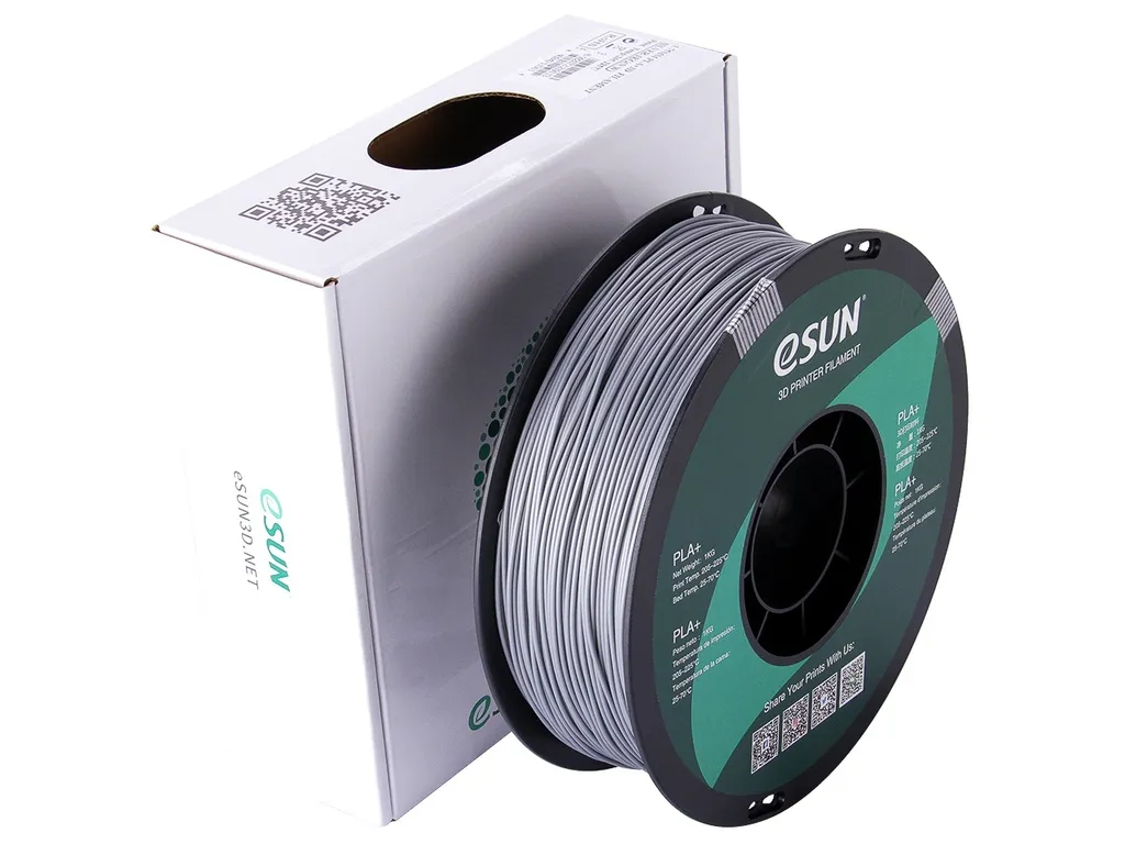 eSUN PLA Argento 1.75mm 1kg - Soluzione Standard per Prototipazione 3D