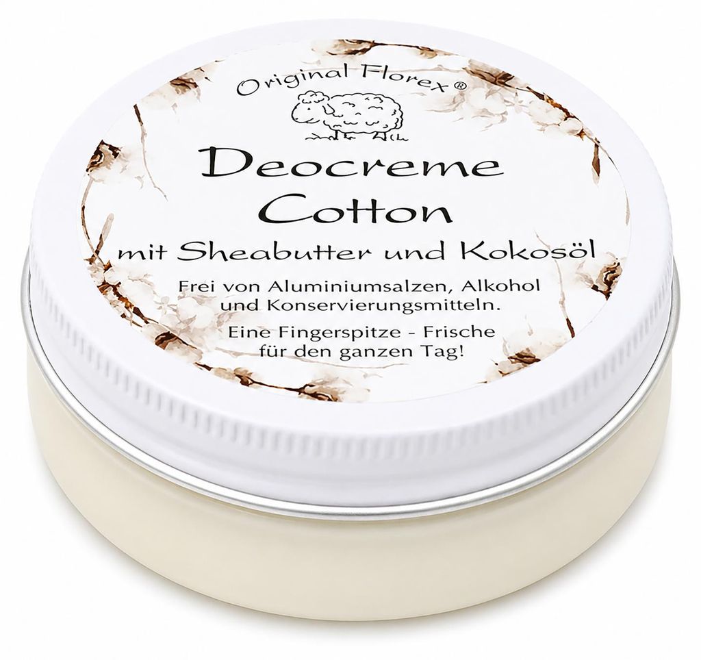 Florex Deocreme 40ml Baumwolle