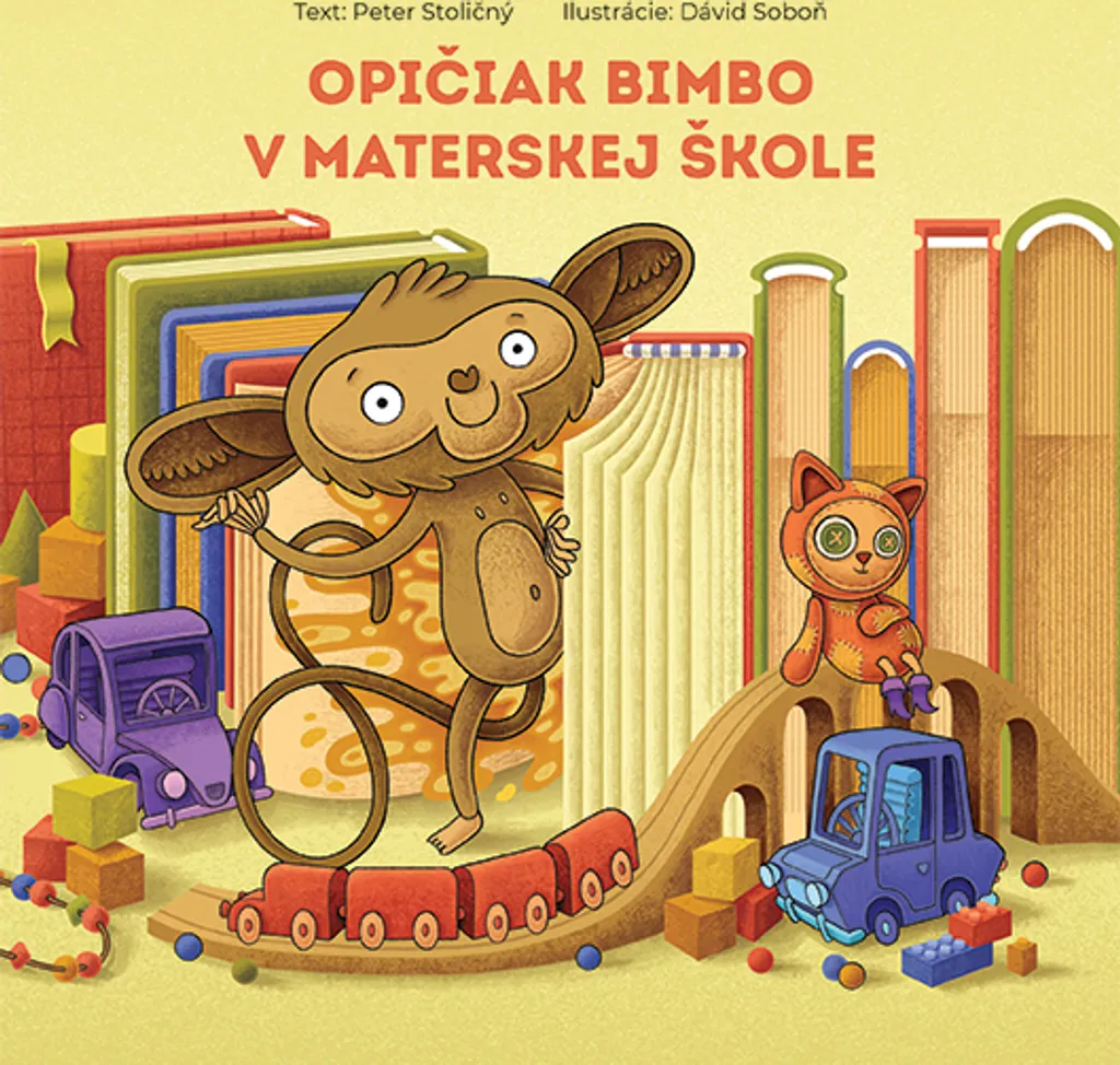 Livre pour préparer la rentrée Opičiak Bimbo v materskej škole