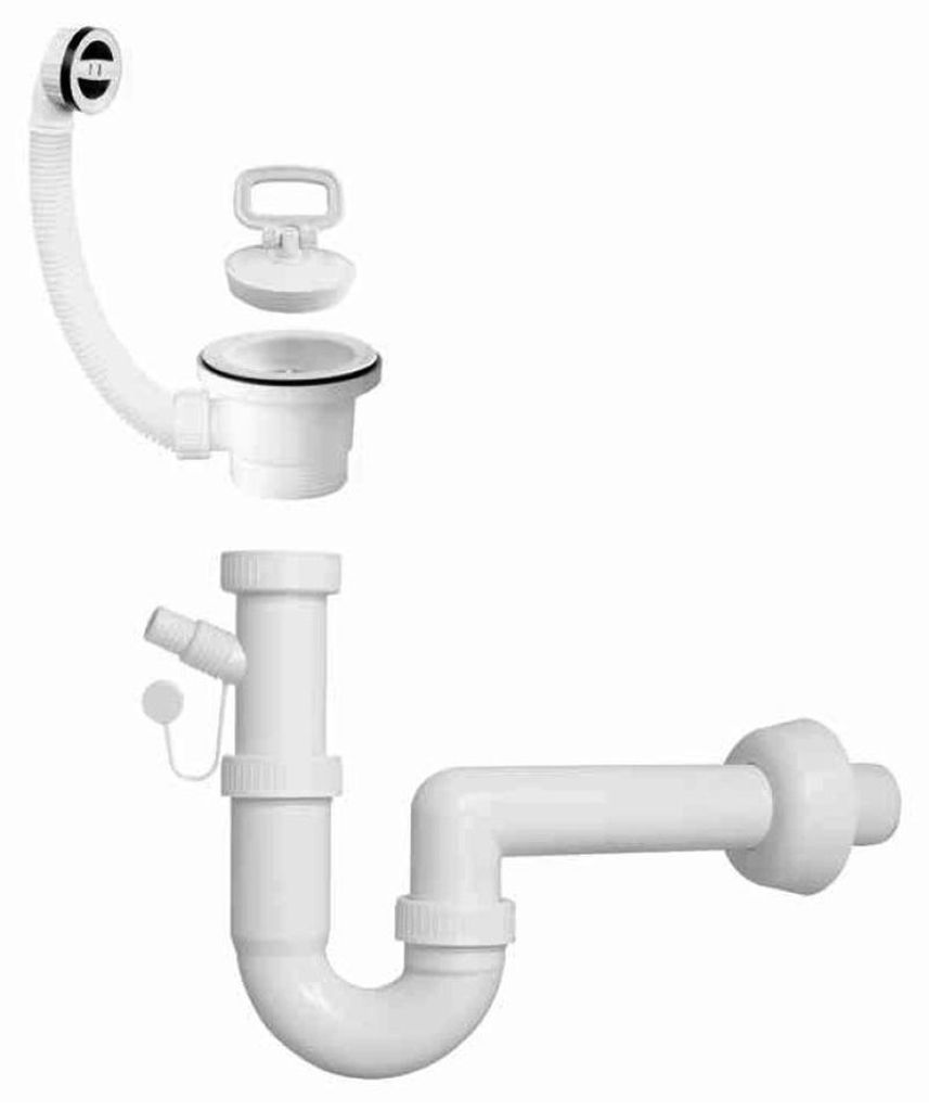 Aqualine Siphon für Hänge-Ausgussbecken PI4550, PI6050 a PI8050