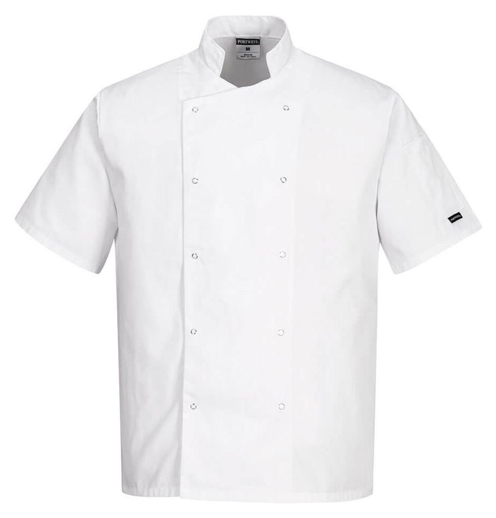 Veste De Cuisine Cumbria Couleur : Blanc Taille 4xl - Image du produit 