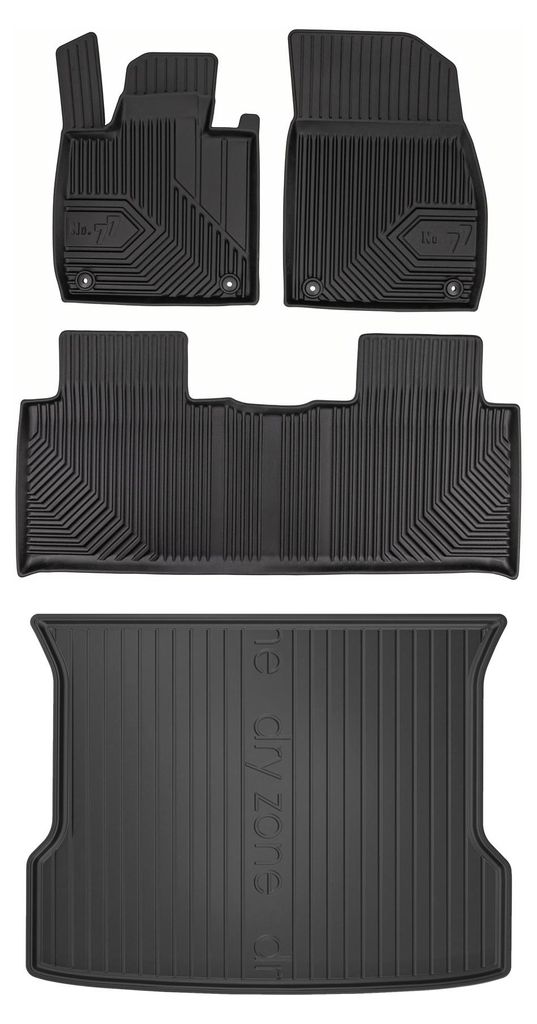Tappetini 3D TPE + baule DryZone per Xpeng G6 2023- 4 pezzi Immagine del prodotto 