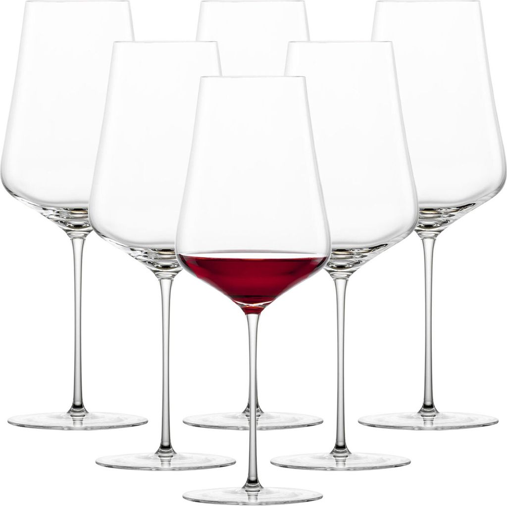 Zwiesel Glas DUO Bordeaux Rotweinglas 6er Set