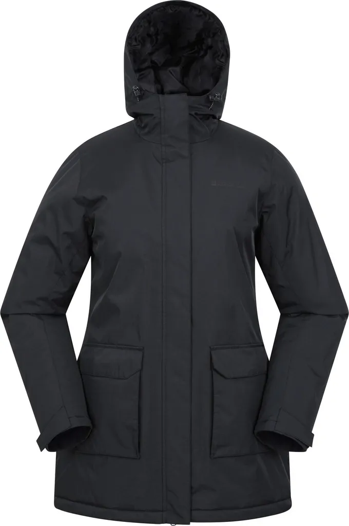 Mountain Warehouse - Parka imbottito "Ranger" da donna MW3686 (36 DE) (Nero)