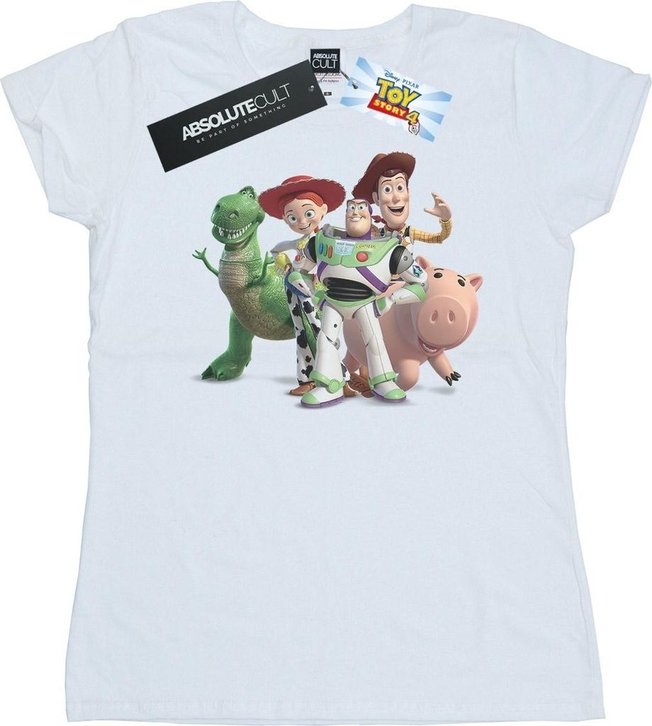 Disney - "Toy Story 4" T-Shirt für Damen BI44387 (XXL) (Weiß)