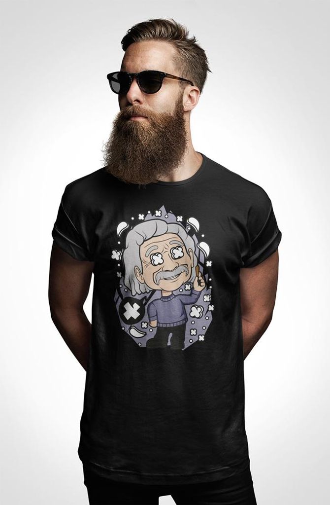 D&B Uni Polo PC00039 Einstein Schwarz-Größe XL