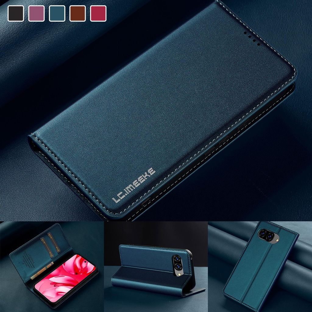 YealRed Cover per Google Pixel 9A, Custodia Cover Pelle Libro Portafoglio con Porta Carte Magnetica Supporto Protezione Antiurto Cuoio Flip Case per
