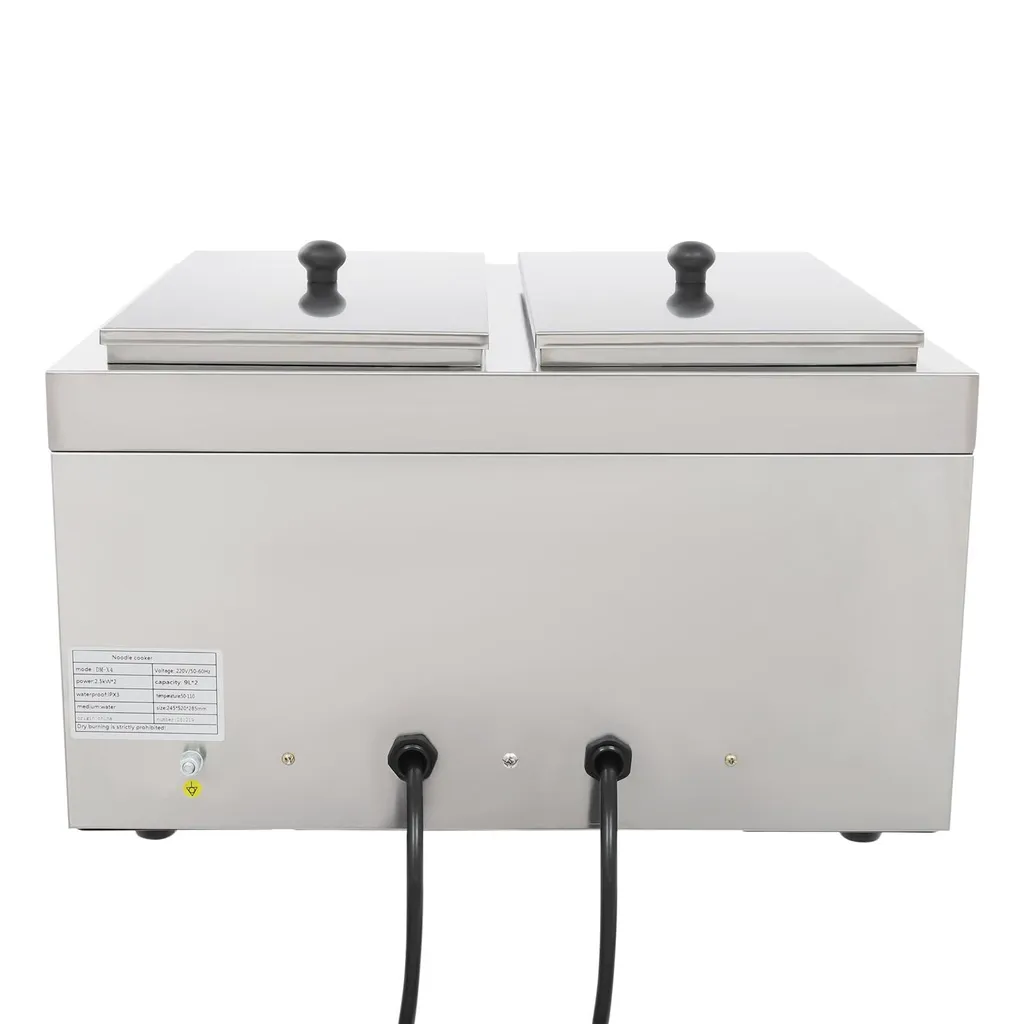 CUISEUR DE PÂTES ÉLECTRIQUE 4 COMPARTIMENTS POUR RESTAURATION - 5