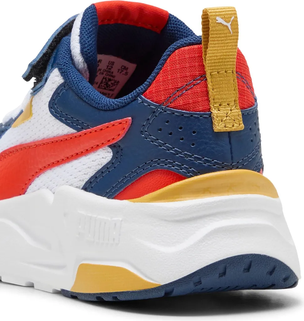 Puma Trinity Lite AC+ PS Baskets Bleues à Scratchs Enfant - Taille 34 - 8