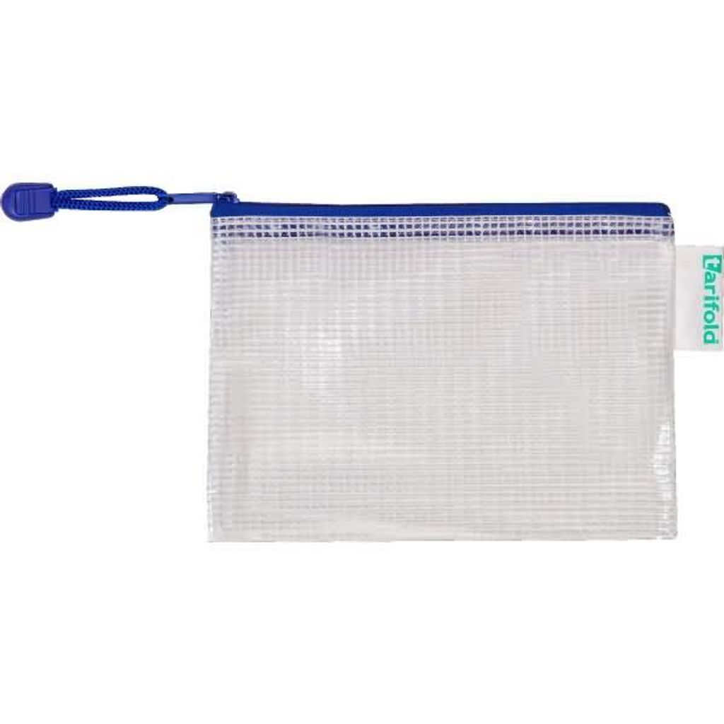 Tasca con cerniera in PVC DIN A6 bl Immagine del prodotto 