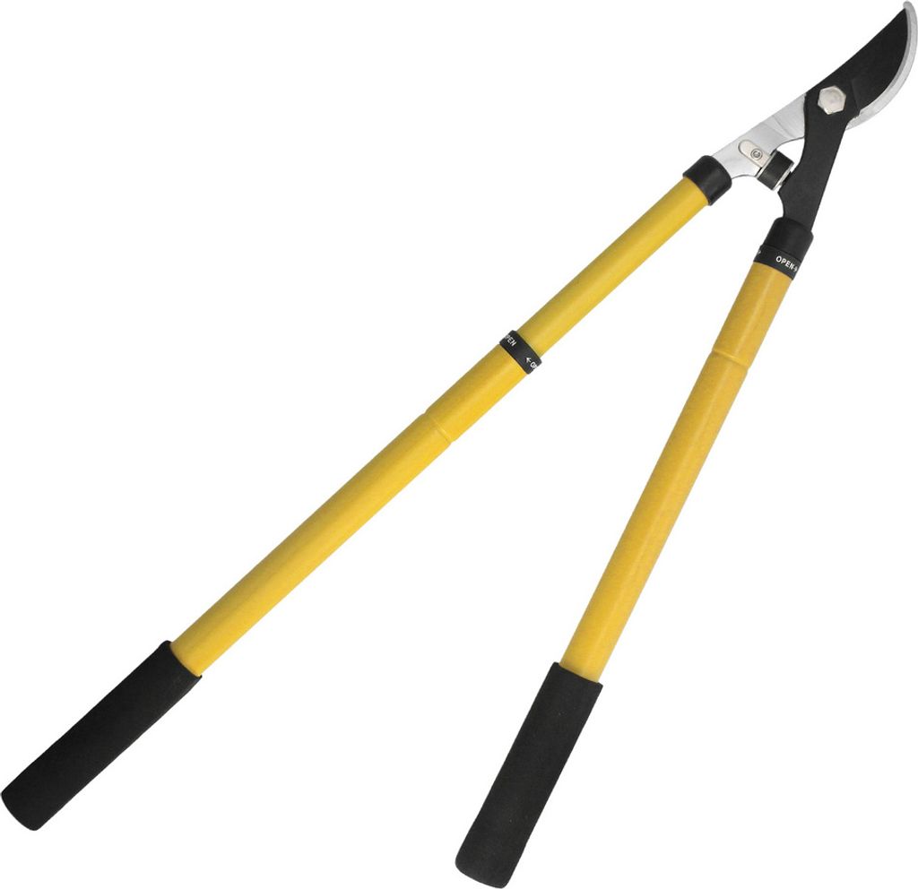 Professionelle, zweihändige Teleskop-Astschere Wolfpack.