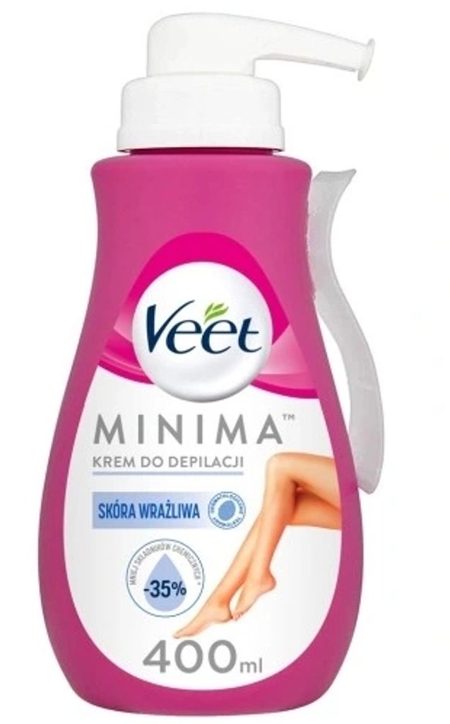 Veet Crema depilatoria per pelli sensibili 400 ml Immagine del prodotto 